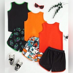 Sets for children cartoon designs different size and beautiful color